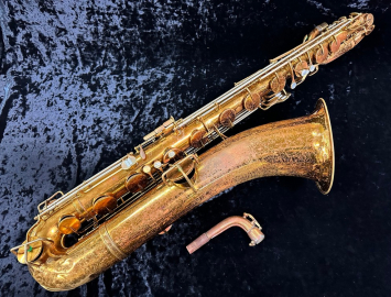 Photo Vintage King Zephyr Baritone Saxophone, Serial #331419 – Project for Repair or Parts